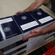 Copies of President Donald Trump’s fiscal year 2018 budget books are stacked at the Government Publishing Office on May 19, 2017, in Washington, D.C. (Mark Wilson/Getty Images)